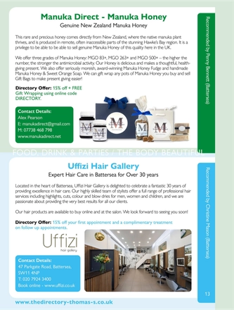 The Directory 13th Edition — page 13