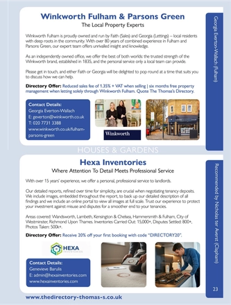 The Directory 13th Edition — page 23