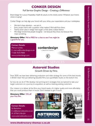 The Directory 13th Edition — page 35