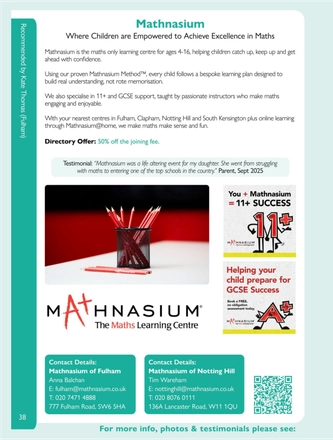 The Directory 13th Edition — page 38