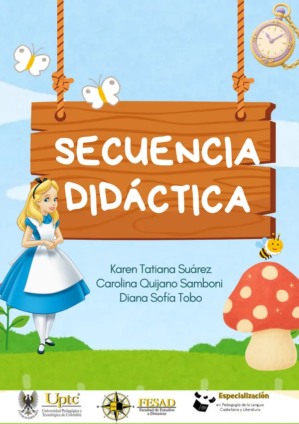 Secuencia didactica Alicia 
