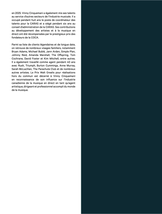 JUNO Awards 2026 | Digital Program — page 30