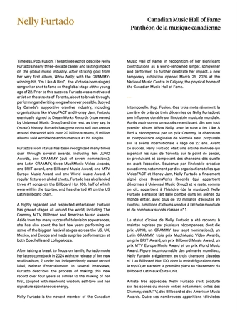 JUNO Awards 2026 | Digital Program — page 7