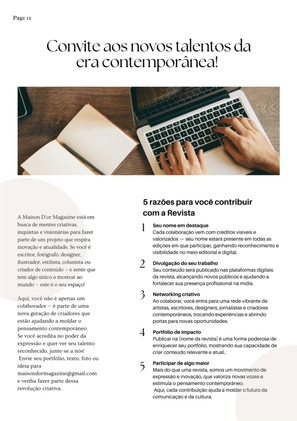 Maison D'or Magazine n.1 — page 14