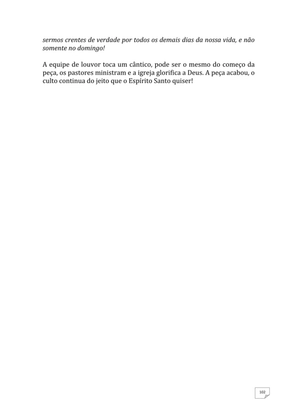 Teatro Missionário – Peças teatrais e jograis sobre Missões e Evangelização para igrejas evangélicas — page 102