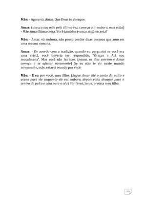 Teatro Missionário – Peças teatrais e jograis sobre Missões e Evangelização para igrejas evangélicas — page 115