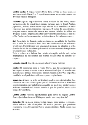 Teatro Missionário – Peças teatrais e jograis sobre Missões e Evangelização para igrejas evangélicas — page 134