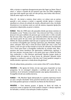 Teatro Missionário – Peças teatrais e jograis sobre Missões e Evangelização para igrejas evangélicas — page 142