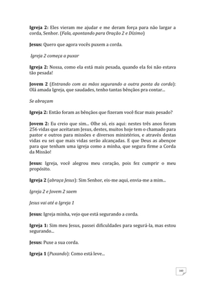 Teatro Missionário – Peças teatrais e jograis sobre Missões e Evangelização para igrejas evangélicas — page 160