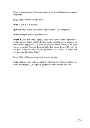 Teatro Missionário – Peças teatrais e jograis sobre Missões e Evangelização para igrejas evangélicas — page 161