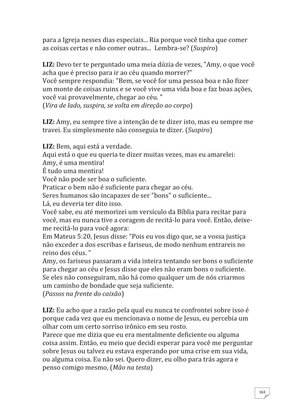 Teatro Missionário – Peças teatrais e jograis sobre Missões e Evangelização para igrejas evangélicas — page 163