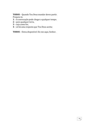 Teatro Missionário – Peças teatrais e jograis sobre Missões e Evangelização para igrejas evangélicas — page 189