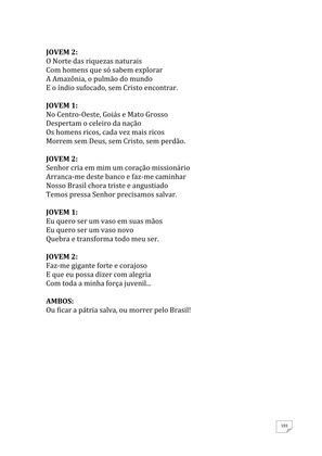 Teatro Missionário – Peças teatrais e jograis sobre Missões e Evangelização para igrejas evangélicas — page 193