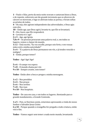 Teatro Missionário – Peças teatrais e jograis sobre Missões e Evangelização para igrejas evangélicas — page 196