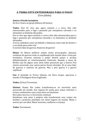 Teatro Missionário – Peças teatrais e jograis sobre Missões e Evangelização para igrejas evangélicas — page 210