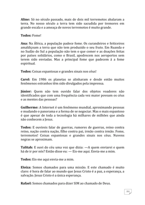 Teatro Missionário – Peças teatrais e jograis sobre Missões e Evangelização para igrejas evangélicas — page 211