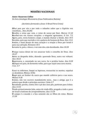 Teatro Missionário – Peças teatrais e jograis sobre Missões e Evangelização para igrejas evangélicas — page 215