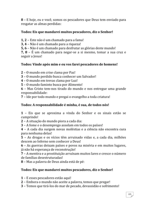 Teatro Missionário – Peças teatrais e jograis sobre Missões e Evangelização para igrejas evangélicas — page 225