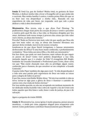 Teatro Missionário – Peças teatrais e jograis sobre Missões e Evangelização para igrejas evangélicas — page 24