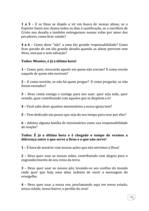 Teatro Missionário – Peças teatrais e jograis sobre Missões e Evangelização para igrejas evangélicas — page 233