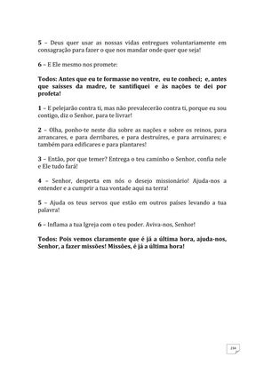 Teatro Missionário – Peças teatrais e jograis sobre Missões e Evangelização para igrejas evangélicas — page 234