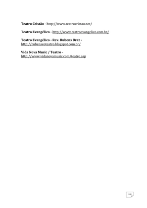 Teatro Missionário – Peças teatrais e jograis sobre Missões e Evangelização para igrejas evangélicas — page 240