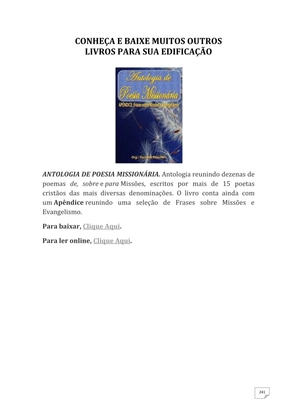 Teatro Missionário – Peças teatrais e jograis sobre Missões e Evangelização para igrejas evangélicas — page 241