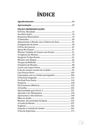 Teatro Missionário – Peças teatrais e jograis sobre Missões e Evangelização para igrejas evangélicas — page 4
