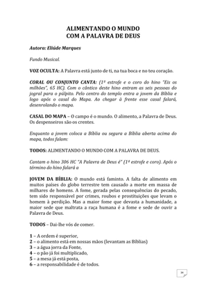 Teatro Missionário – Peças teatrais e jograis sobre Missões e Evangelização para igrejas evangélicas — page 34