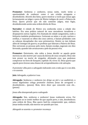 Teatro Missionário – Peças teatrais e jograis sobre Missões e Evangelização para igrejas evangélicas — page 39
