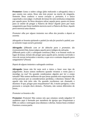 Teatro Missionário – Peças teatrais e jograis sobre Missões e Evangelização para igrejas evangélicas — page 40