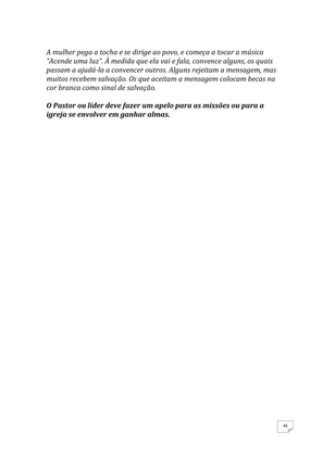 Teatro Missionário – Peças teatrais e jograis sobre Missões e Evangelização para igrejas evangélicas — page 46