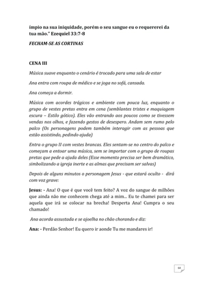 Teatro Missionário – Peças teatrais e jograis sobre Missões e Evangelização para igrejas evangélicas — page 64