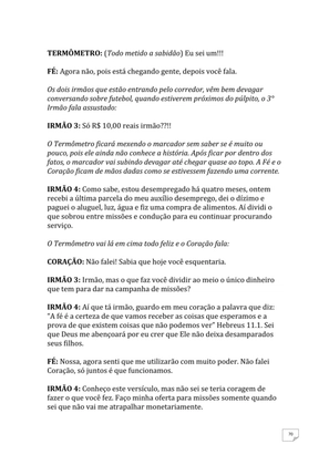 Teatro Missionário – Peças teatrais e jograis sobre Missões e Evangelização para igrejas evangélicas — page 70