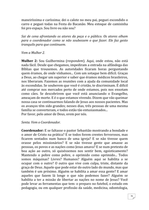Teatro Missionário – Peças teatrais e jograis sobre Missões e Evangelização para igrejas evangélicas — page 78