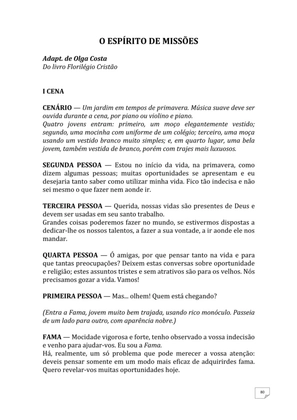 Teatro Missionário – Peças teatrais e jograis sobre Missões e Evangelização para igrejas evangélicas — page 80