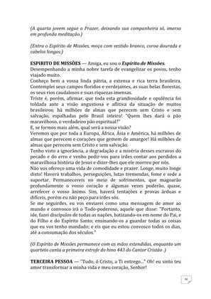 Teatro Missionário – Peças teatrais e jograis sobre Missões e Evangelização para igrejas evangélicas — page 82