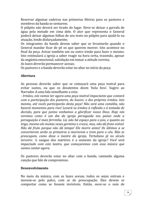 Teatro Missionário – Peças teatrais e jograis sobre Missões e Evangelização para igrejas evangélicas — page 96