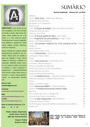 Revista Amplitude n.3 - Revista Cristã de Literatura e Artes — page 2