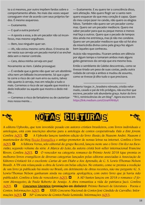 Revista Amplitude n.3 - Revista Cristã de Literatura e Artes — page 18