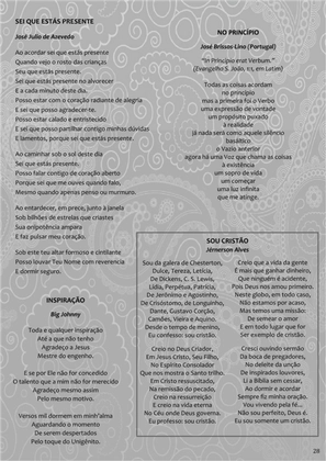 Revista Amplitude n.3 - Revista Cristã de Literatura e Artes — page 28