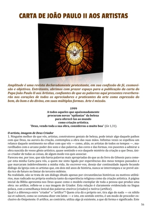 Revista Amplitude n.3 - Revista Cristã de Literatura e Artes — page 56