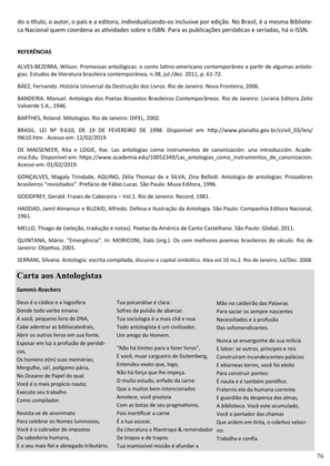 Revista Amplitude n.3 - Revista Cristã de Literatura e Artes — page 76
