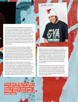 M Magazine 50 Years of Hip Hop Edition — page 15