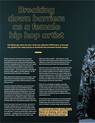 M Magazine 50 Years of Hip Hop Edition — page 16