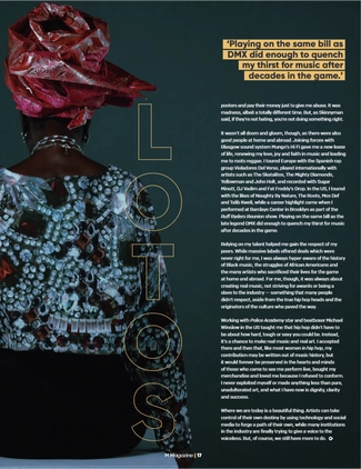 M Magazine 50 Years of Hip Hop Edition — page 17