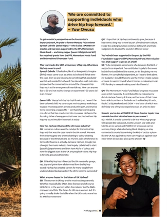 M Magazine 50 Years of Hip Hop Edition — page 35