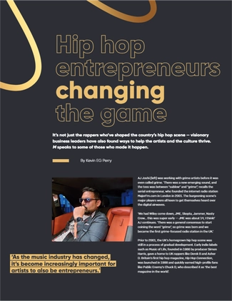 M Magazine 50 Years of Hip Hop Edition — page 60
