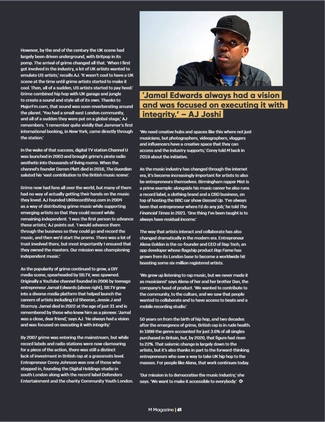 M Magazine 50 Years of Hip Hop Edition — page 61