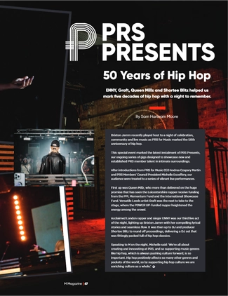 M Magazine 50 Years of Hip Hop Edition — page 67